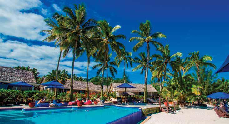 Located on the sheltered sunset coast of Rarotonga, Manuia is a true Polynesian paradise.
