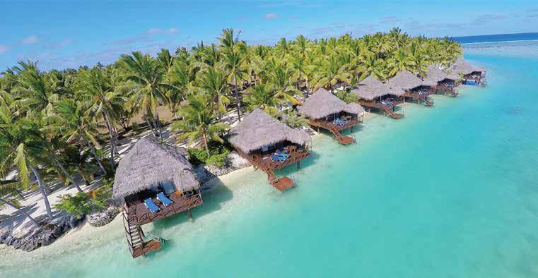 Accommodation AITUTAKI Aitutaki Lagoon Resort & Spa From price based on 1 night in a Beachfront Bungalow, valid 1 Apr 18 31 Mar 19. From $ 486 * Motu Akitua Private Island (AIT) MAP PAGE 42 REF.