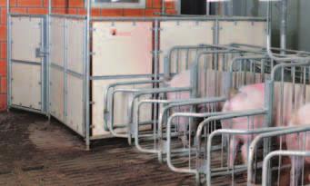 There is no aggression during feeding. Artificial insemination can easily be carried out.