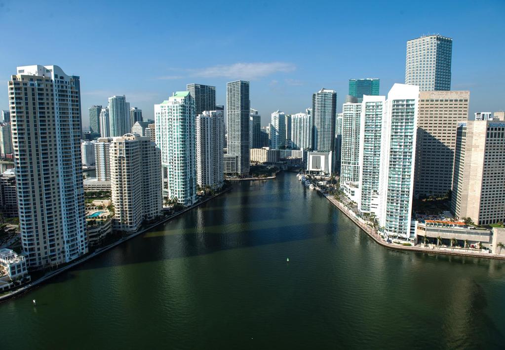 PortMiami is located in one of the most
