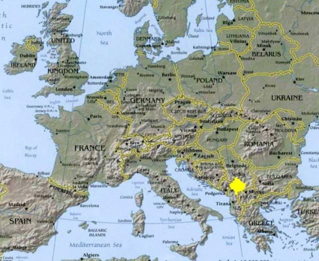 Kosova s Geography Located at the center of Balkans Surface - 10,887 km 2 Average altitude - 800 m above sea level Continental climate predominates Country's infrastructure is well developed A fully