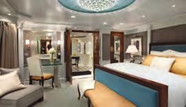 A1 A2 A3 A4 CONCIERGE LEVEL VERANDA STATEROOM May of the luxurious ameities foud i our Pethouse Suites are reflected i these 26-square-metre staterooms, which iclude access to the private Cocierge