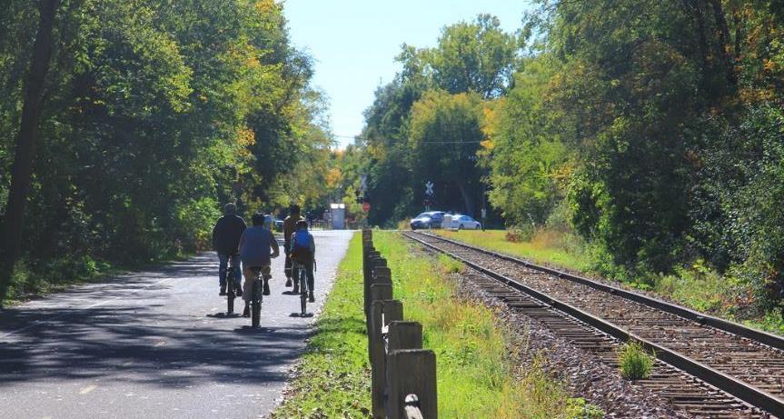 FRA CLASS I RAIL AND PAVED PATH EXCURSION TRAINS (FRA I) EXCURSION MOTORCAR ROAD BIKE PEDESTRIANS OF ALL AGES AND ABILITIES MOUNTAIN BIKE HORSES HIKING Rail Path Demand