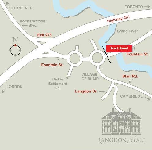 private event inquiries: SALES TEAM Email: sales@langdonhall.