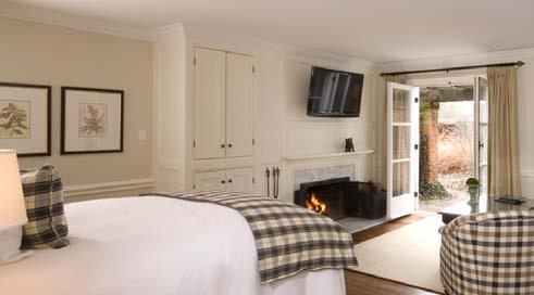Preferred rates are based on five or more rooms per night. The Main House The Main House offers thirteen beautifully furnished guest rooms and suites.