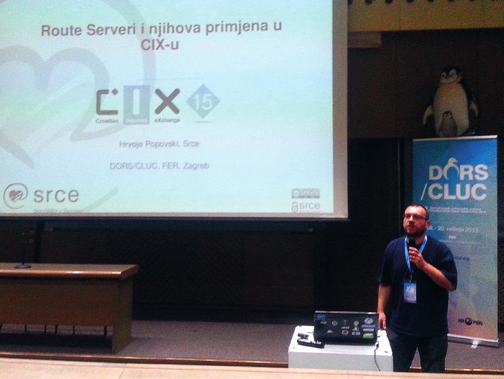 Otvoreni sustavi u Srcu OpenBSD Route serveri i njihova primjena u CIX-u Hrvoje Popovski (Srce) tijekom predavanja na konferenciji DORS/CLUC OpenBGPD je BGP-servis koji je usko integriran s cijelim