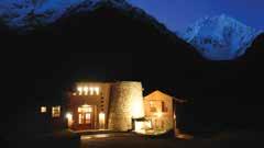 The Salkantay Lodge has 12 private double, twin or triple rooms with private bathroom facilities, while the other lodges (Wayra, Colpa, Lucma) have 6 private double, twin or triple rooms, all with