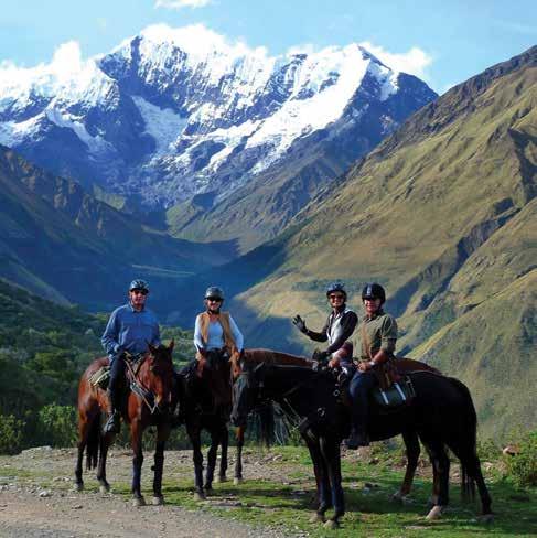 Lodge-to-Lodge Equestrian Adventure Did you know that Mountain Lodges of Peru also offers the Salkantay Trail on horseback?