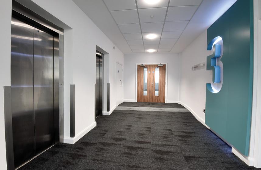 DESCRIPTION Optimum House is a modern brick built, three storey office building. A major refurbishment has been undertaken to provide a contemporary, stylish working environment.
