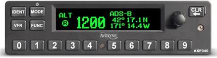 ADS-B MONITOR The ADS-B Monitor is only available on installations that include an ADS-B position source.
