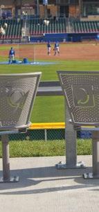 STADIUM TABLES Enjoy the action of the game in comfort with the SiteScapes Stadium Collection.