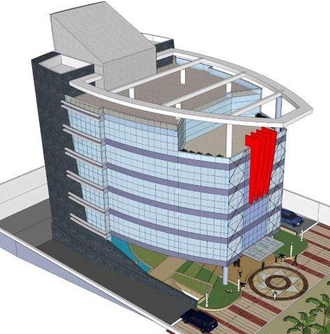 Office Complex for HFCL, Gurgaon M/s. Design Plus Architecture. M/s. Kaenat Glass Agencies.