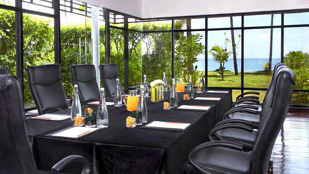 Meetings at the Beach Add a distinctive touch to your next meeting at JW