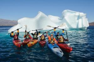 Kayaking 380 14 places left Paddle your way through the Polar waters. An optional activity, kayaking is a fantastic way to explore the shorelines of the Polar Regions.