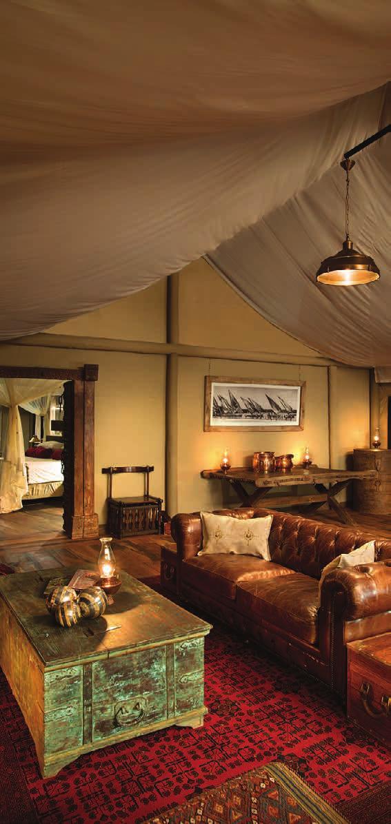 The Dhow Suites successfully retain a clearly African feel, while balancing that delicate relationship between personal and informal and romance and adventure.