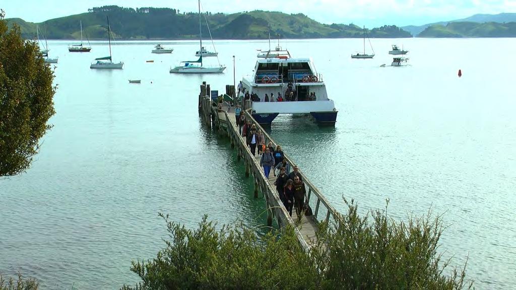 FULLERS 360 DISCOVERY FERRY Downtown Auckland to The Coromandel in two hours Holiday starts