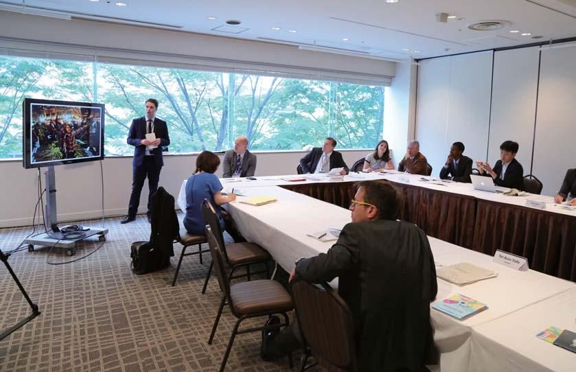 CONTRIBUTION TO THE NETWORK'S GLOBAL MANAGEMENT Co-hosted 1 conference. October, 2016, UNESCO Headquarter, Paris (France) Symposium Creative travel to Japan *also listed in 5.1.1. Participating cities: Enghien-les-Bains (France), Kanazawa, Kobe, Tsuruoka, Hamamatsu (Japan) Participation in 1 conference.