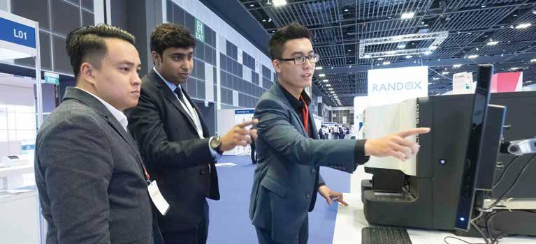 EXHIBITOR OVERVIEW Occupying over 9,000m2, MEDLAB Asia Pacific and Asia Health gives exhibitors exclusive access to medical laboratory and healthcare professionals, so they can share their latest