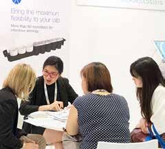 734 participants 39 countries 102 product categories COMPLIMENTARY MATCHMAKING PROGRAMME Exhibitors had the opportunity to conduct multiple meetings with 4,358 government officials and key healthcare
