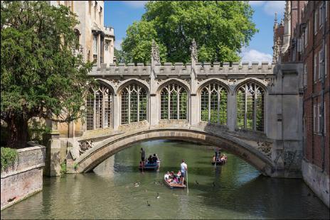 A short walk over the bridge of sighs will bring guests to St.
