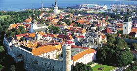 This little town has been known as a summer health resort since the first spa opened here in the 1830s. A further drive to Tallinn. Arrival in Tallinn. Check-in at the hotel.