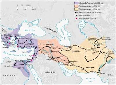 Alexander the Great s Empire Warfare in the Age