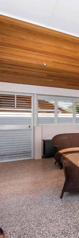 ALUMINIUM SHUTTERS & LOUVRES Need an extra room in your house? Some privacy from those nosy neighbours? Need to protect your outdoor furniture in any weather?