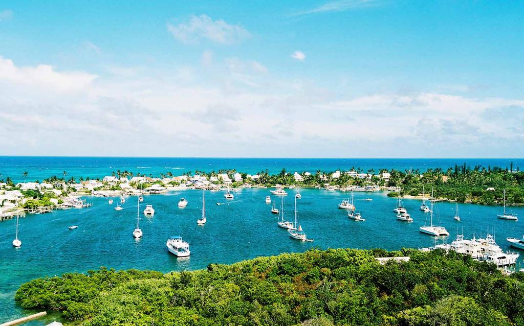 In the Abacos, you have the wild, expansive Atlantic Ocean on one side, and the calm, still Sea of the Abacos on the other what the locals refer to as the sea in between, where the waters beckon you
