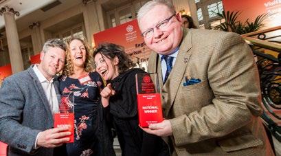 2 VisitEngland Awards for Excellence 2018 The VisitEngland Awards for Excellence, now in their 29th year, celebrate the very best of English tourism by recognising innovation, growth and business