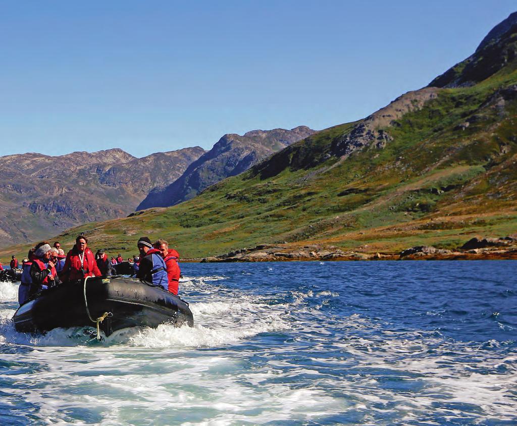 Zodiac tour Discover Our Iceland and Greenland With an ice-strengthened hull, advanced onboard technology and relatively small vessel size,