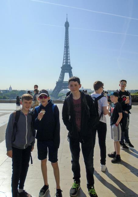 We also visited the Eiffel Tower and went on a lovely cruise down the River Seine.