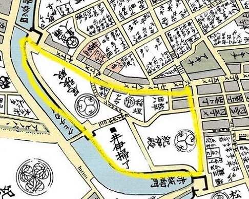 Walk to Imperial Palace Kioicho Map