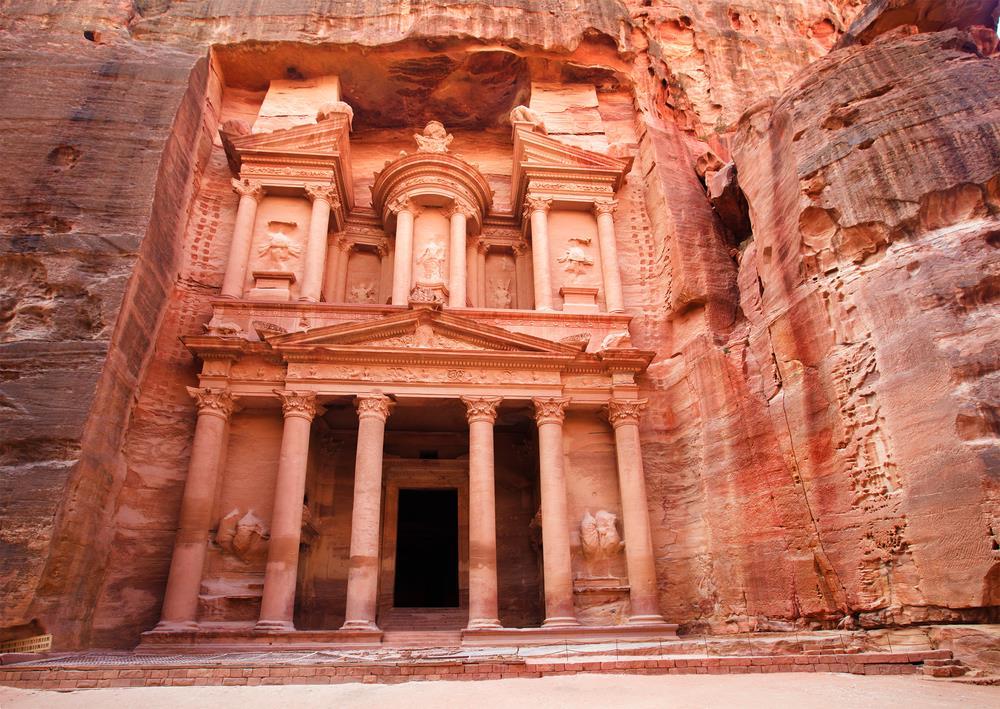 The Treasury, Petra The Kingdom of Jordan With Liz Bonham