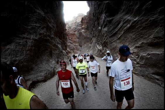 Explore the UNESCO-listed site while running a challenging desert marathon that showcases the beauty of Jordan. The marathon event consists of a full marathon and a half marathon.
