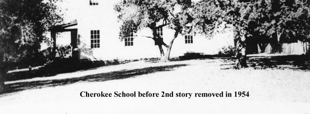 The school burned down in 1866.