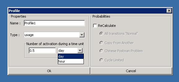 Teorijske osnove Kao što se može videti na Slici 2.4 MaTeLo alat omogućava odabir jedne od dve raspoložive vremenske jedinice: Dan (eng. Day) i Sat (eng. Hour).
