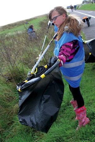Working with children It is also important to ensure that children are accompanied by a responsible adult when taking part in a clean-up.