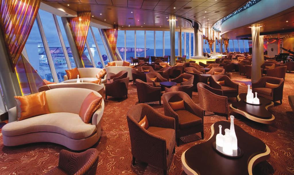 Royal Caribbean offers you the opportunity to get together in a wide variety of spacious and exciting venues. These venues can accommodate as few as 25 guests or as many as 1,394.