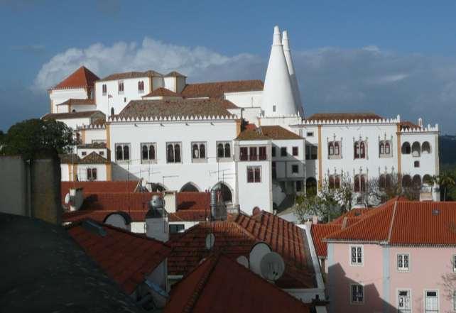 In the heart of the town is the National Palace of Sintra,