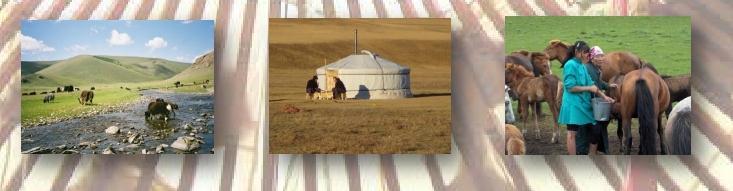 In this period, yurts were installed on large cart spelled by a few dozenoxes Mongolia will still remain for a long time the last nomadic state in the world, where half of the population follow a nom