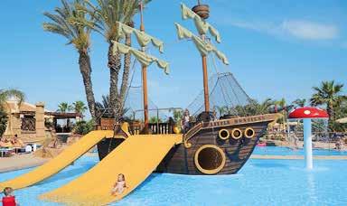 The Fisherman s Lazy River adds a special dimension to the resort s leisure facilities.