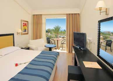 Accommodation HIGH STANDARDS, MAXIMUM COMFORT Elegantly designed luxury rooms 10 KANIKA HOTELS & RESORTS OLYMPIC LAGOON RESORT AGIA NAPA STANDARD ROOMS Inland, Pool Garden, Front Sea View Max 3