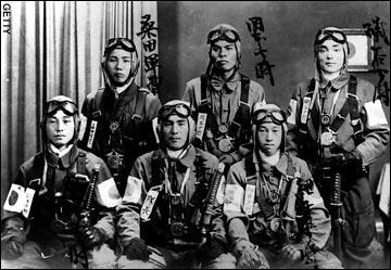 WWII in the Pacific New Japanese strategy = use of kamikaze pilots = suicide bombers Result = battles became even bloodier with higher death tolls Nevertheless,
