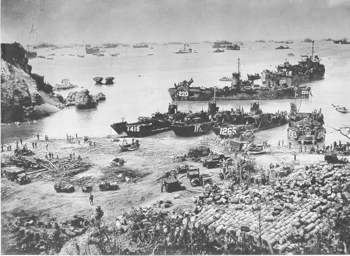 The invasion was part of Operation Iceberg, a complex plan to invade and occupy the Ryukyu Islands, including Okinawa.