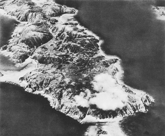 Okinawa The Maeda Escarpment, also known as Hacksaw Ridge, was located atop a 400-foot vertical cliff. The American attack on the ridge began on April 26. It was a brutal battle for both sides.