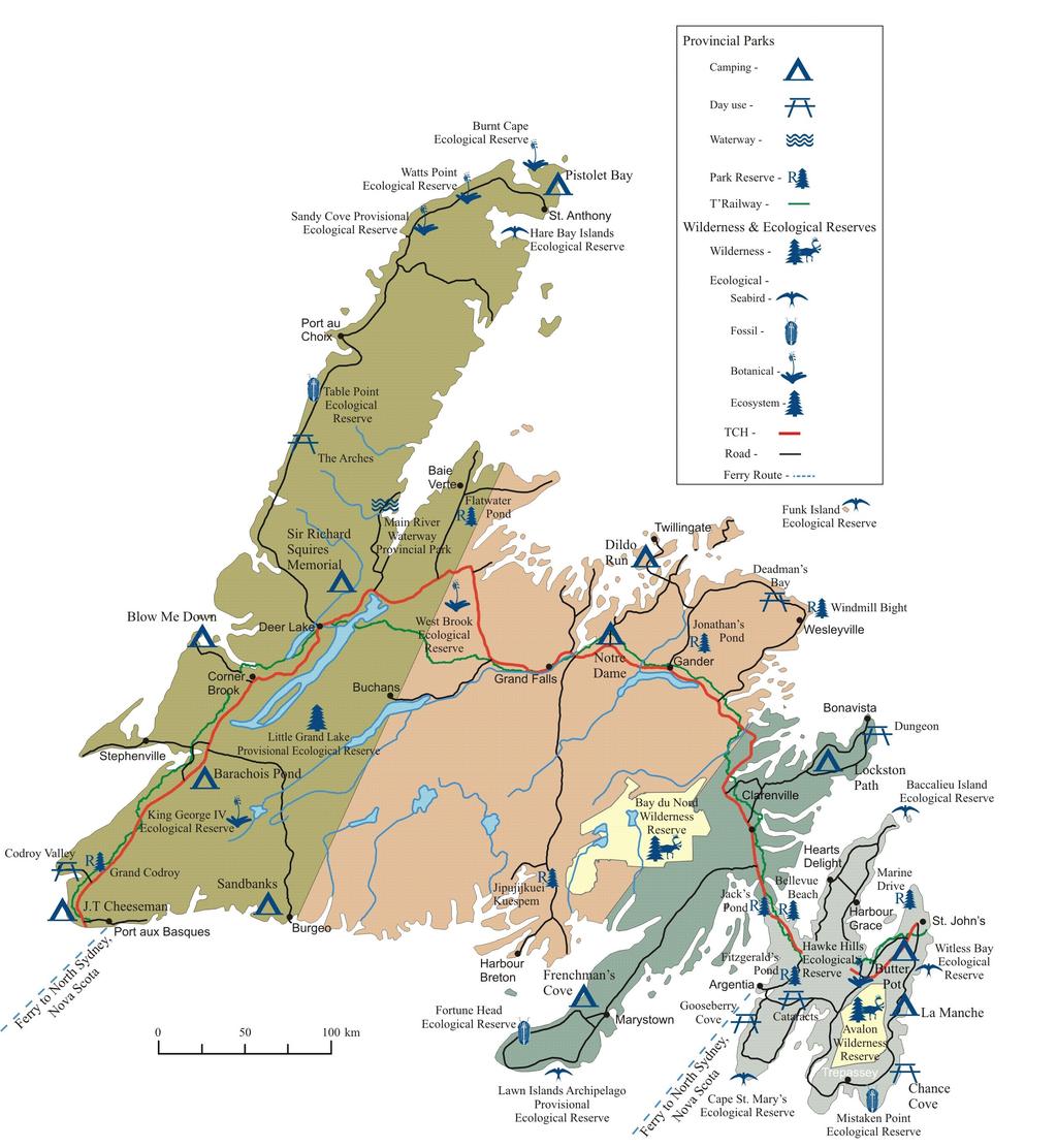 Parks and Natural Areas Division Statistical Report Appendix II