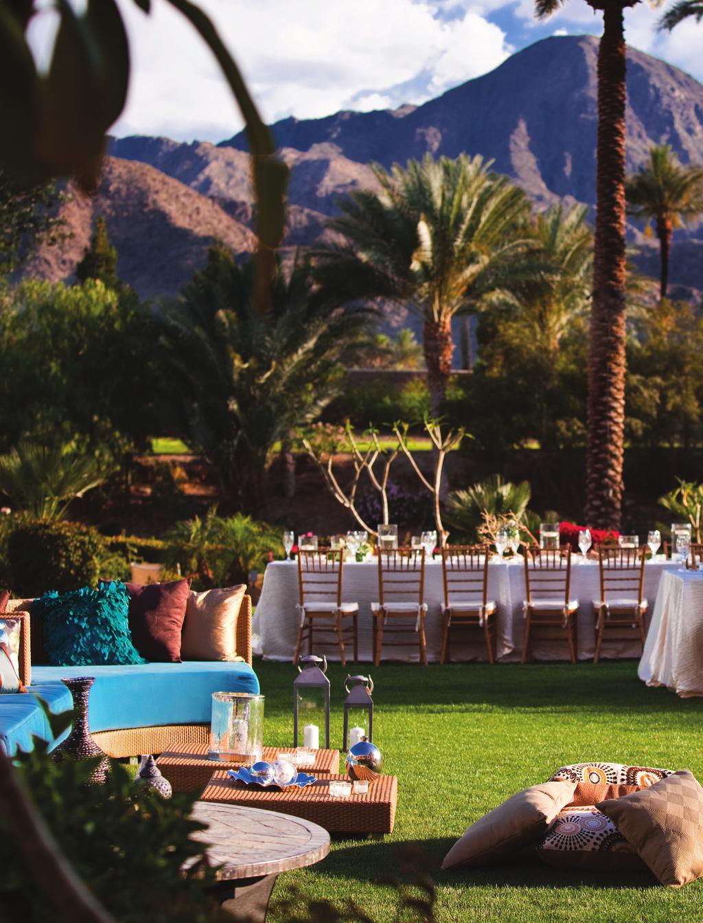 we are here At the base of the dramatic Santa Rosa Mountains in the exclusive desert community of Indian Wells.