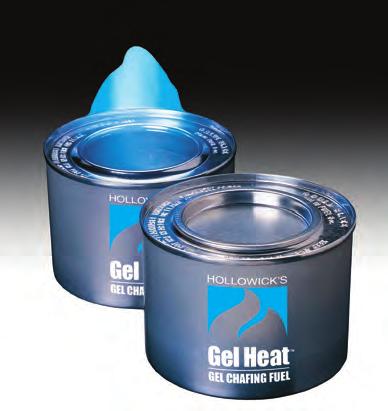 The external flame keeps the can cool, making EASY HEAT the safer choice for your operation.