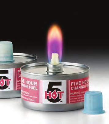 Heat output equals gel chafing fuels. HIGH: You can set the wick at HIGH HEAT.