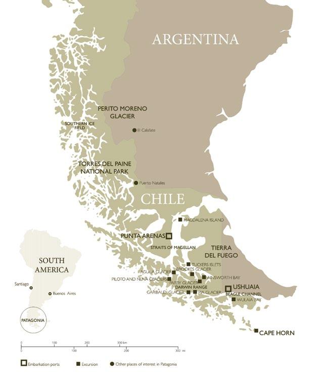 Magellan, the Beagle Channel and Cape Horn.